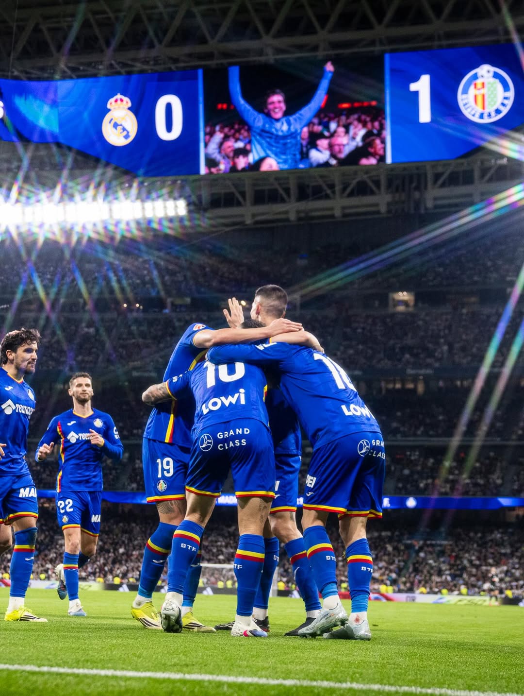 GETAFE GOLPEA AL REAL MADRID EN EL BERNABÉU Y APRIETA LA LUCHA POR LA ...